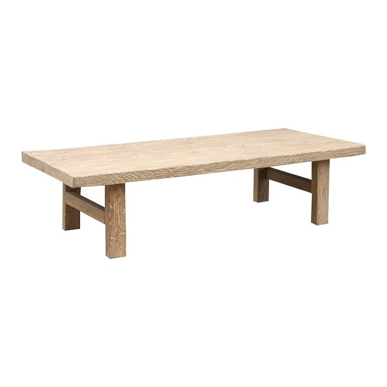 Coffee Table - Rustic Natural - Elm Wood