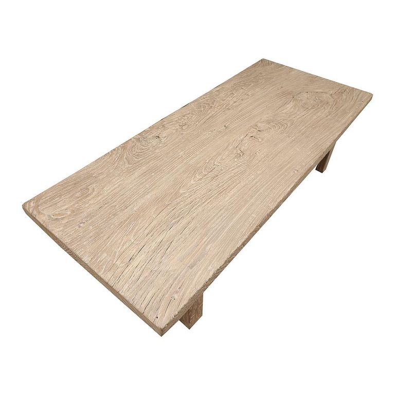 Coffee Table - Rustic Natural - Elm Wood
