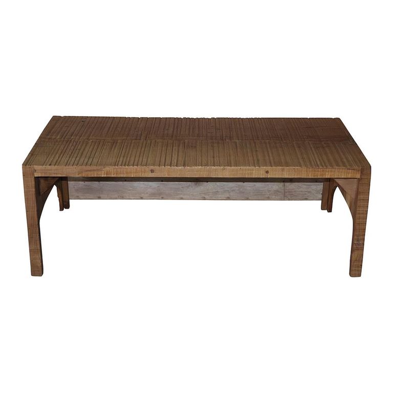 Coffee Table - Rustic Natural - Teak Wood
