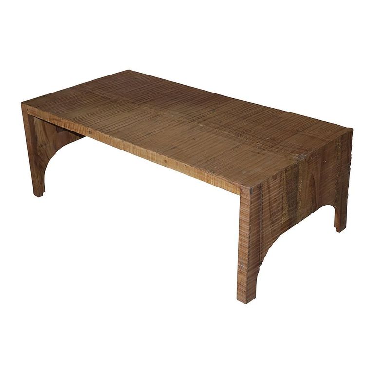 Coffee Table - Rustic Natural - Teak Wood