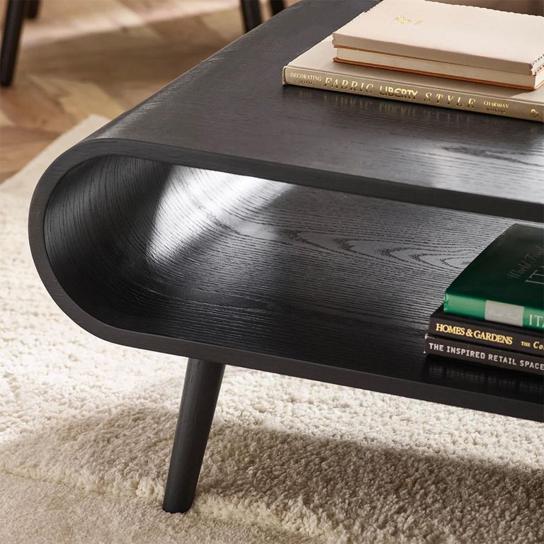 Apollo Coffee Table - Black - Oak