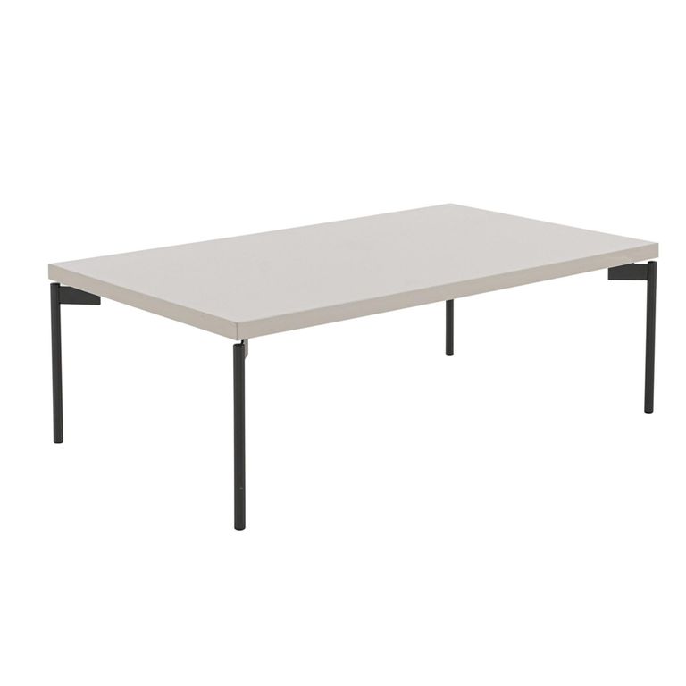 Claire Coffee Table - Pearl Line Eco Veneer High Gloss and Black