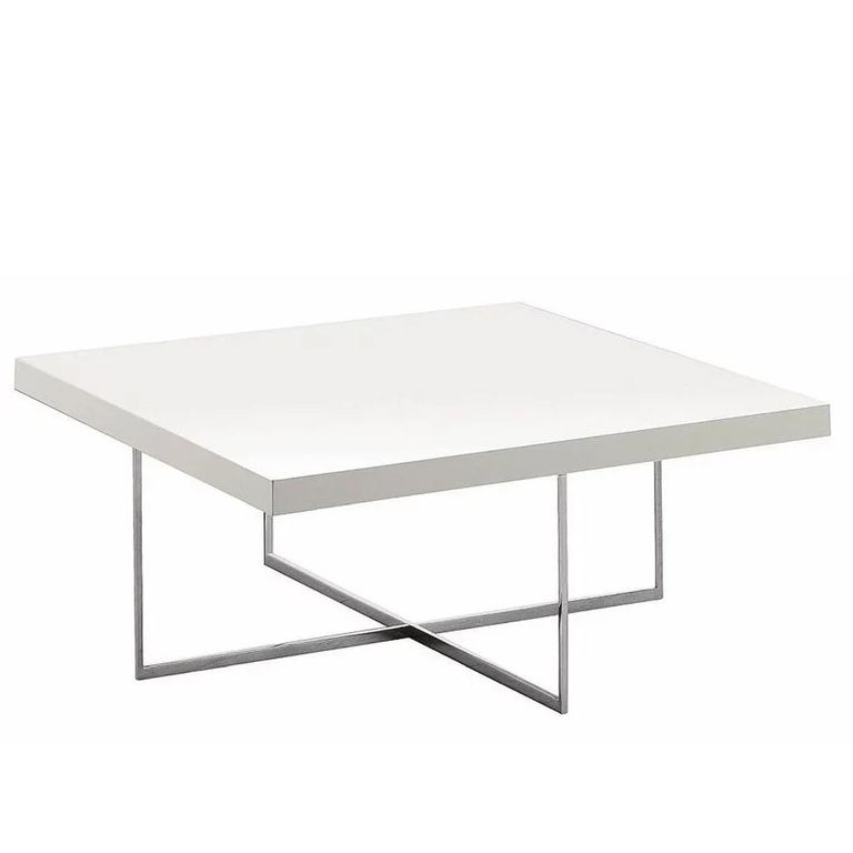 Canova Square Coffee Table - White Gloss