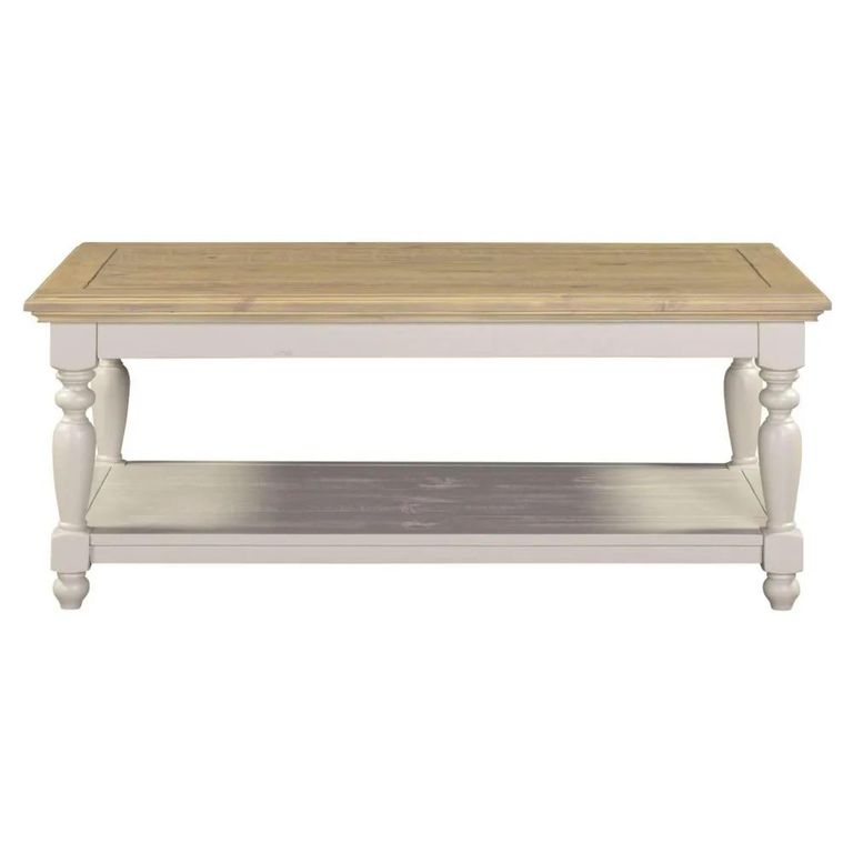 Clearance - Chateau Coffee Table - Grey Painted - Pine - FSS17436