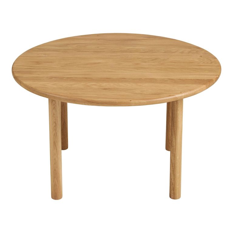 Jena Oak Coffee Table - Round - Natural