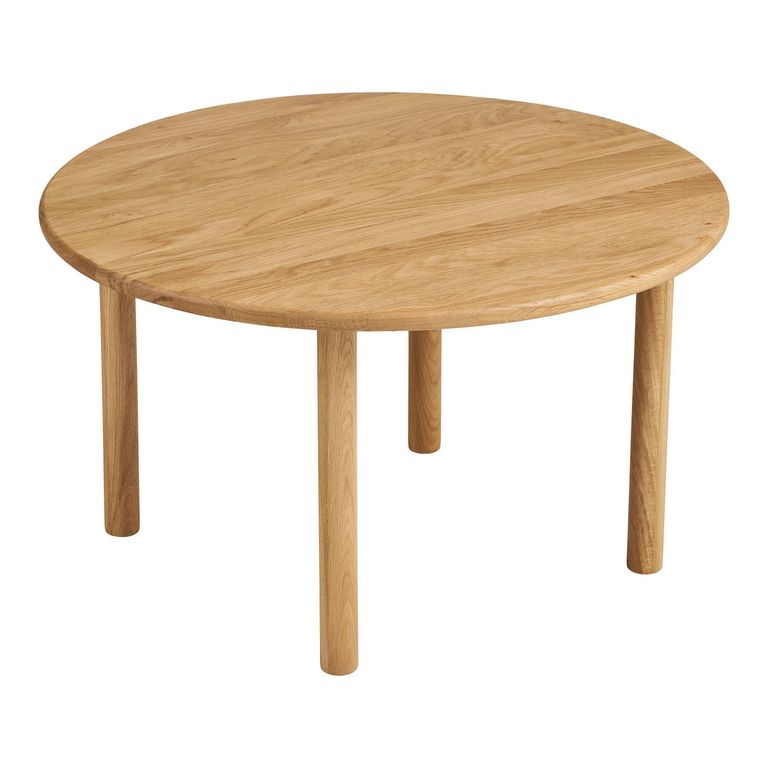 Jena Oak Coffee Table - Round - Natural