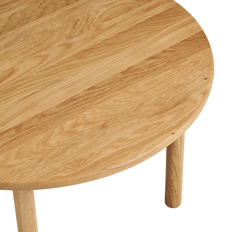 Jena Oak Coffee Table - Round - Natural