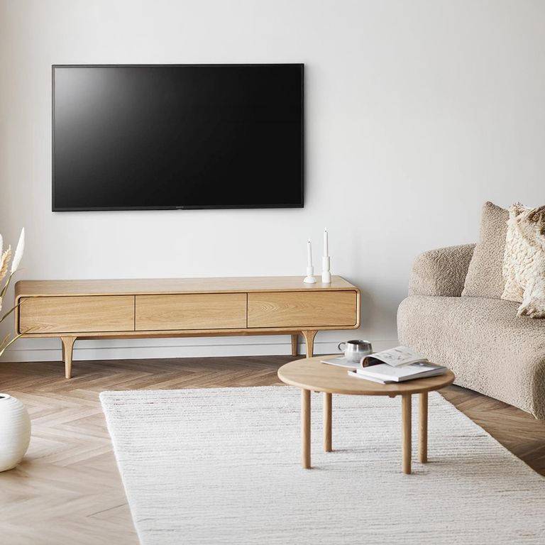 Jena Oak Coffee Table - Round - Natural