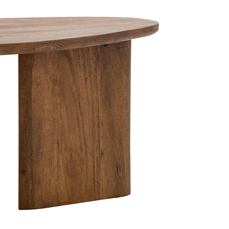 Coffee Table - Set of 2 - Abstract - Natural - Mango Wood