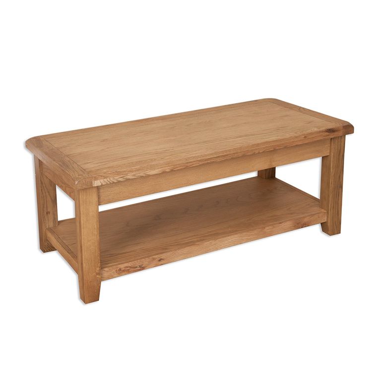 Melbourne Country Oak Coffee Table - Rustic