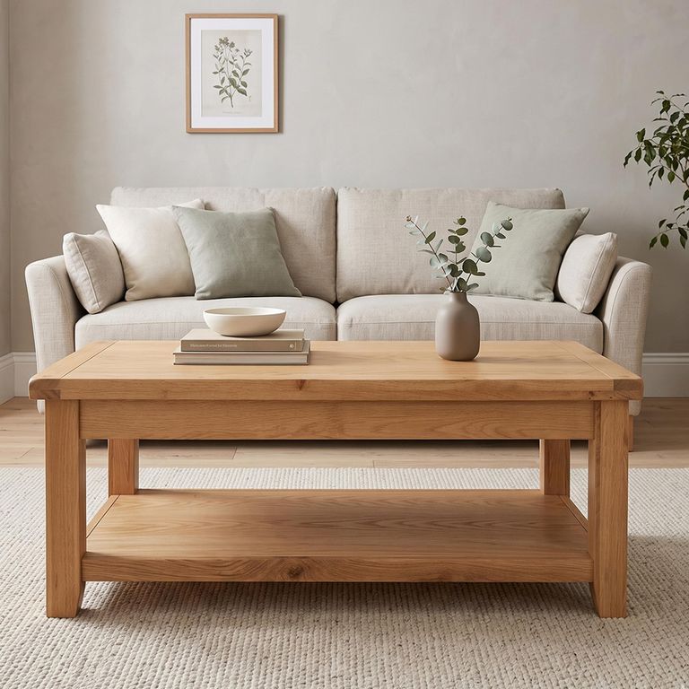 Melbourne Natural Oak Coffee Table