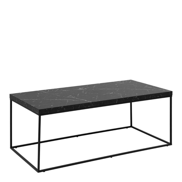 Barossa Coffee Table - 110cm - Black Marble
