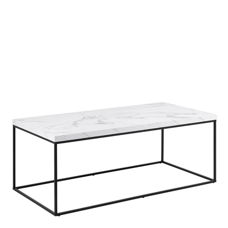 Barossa Coffee Table - 110cm - White Marble