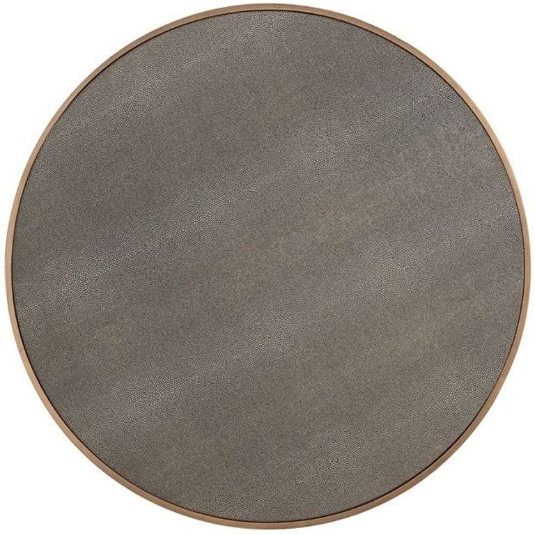 Bloomingville Shagreen Top Round 2 Tier Coffee Tables