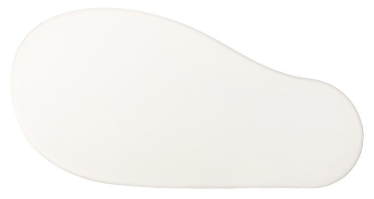 Bloomstone White Lime Plaster Curved Large Coffee Table