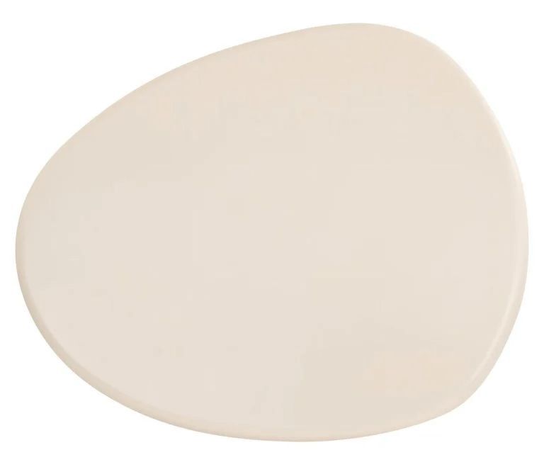 Clayton Lime Plaster Curved Coffee Table