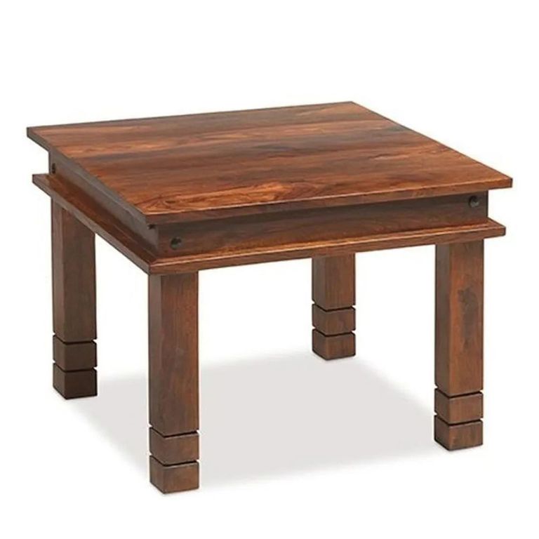 Clearance - Jali Indian Sheesham Chunky Small Coffee Table - FSS16190