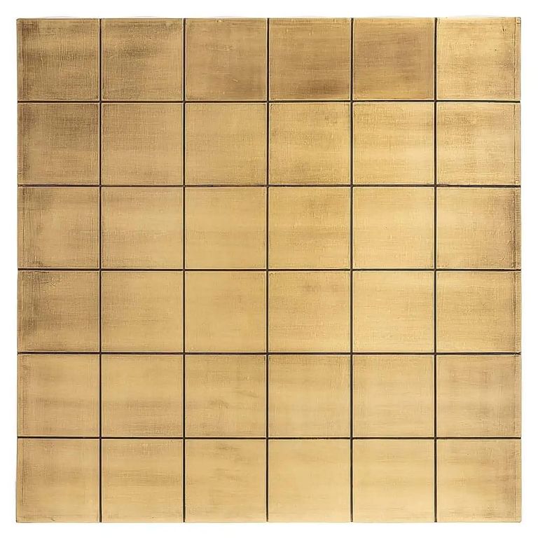 Collada Brass Cladded Square Coffee Table