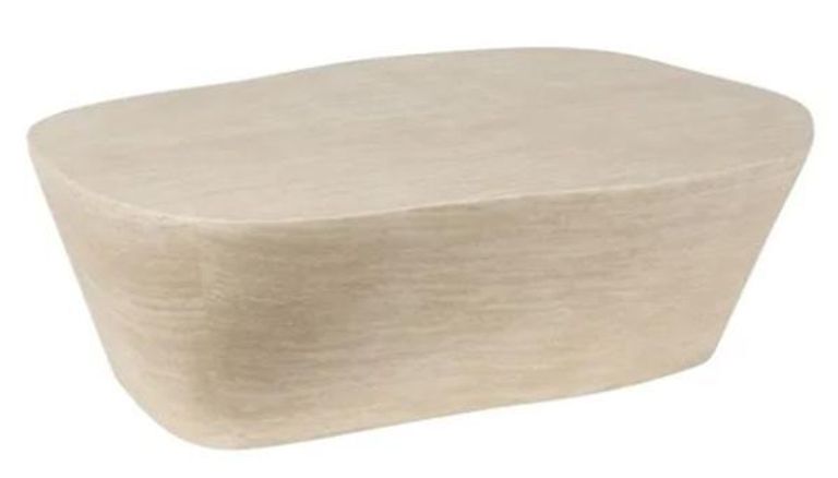 Fictus Travertine Beige Coffee Table