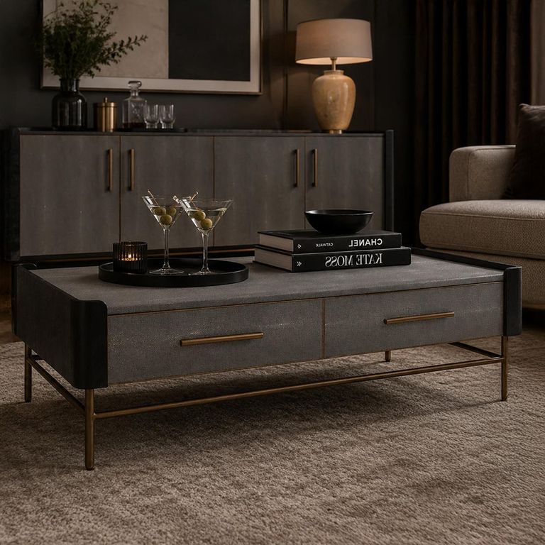 Limoges 2 Drawer Coffee Table