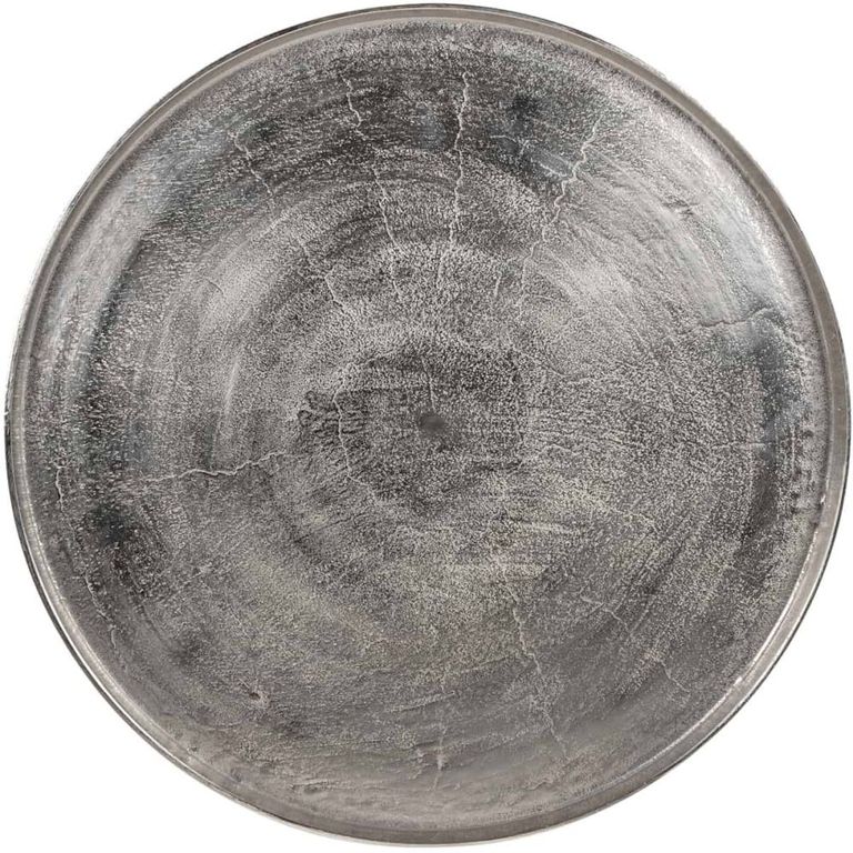 Lyam Silver Tray Round Coffee Table