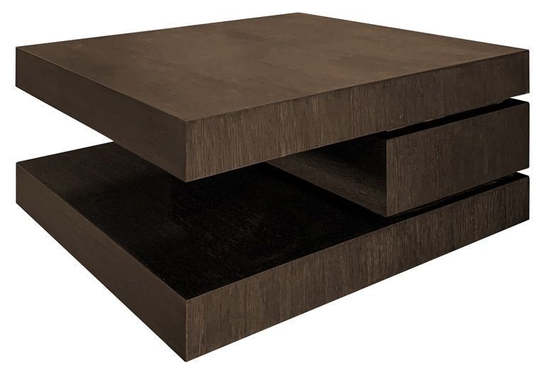 Oakura Dark Oak C Blok Coffee Table
