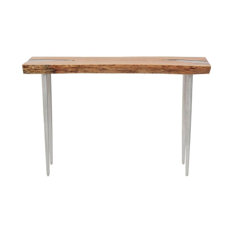 Almora Console Table - Acacia Wood and Metal
