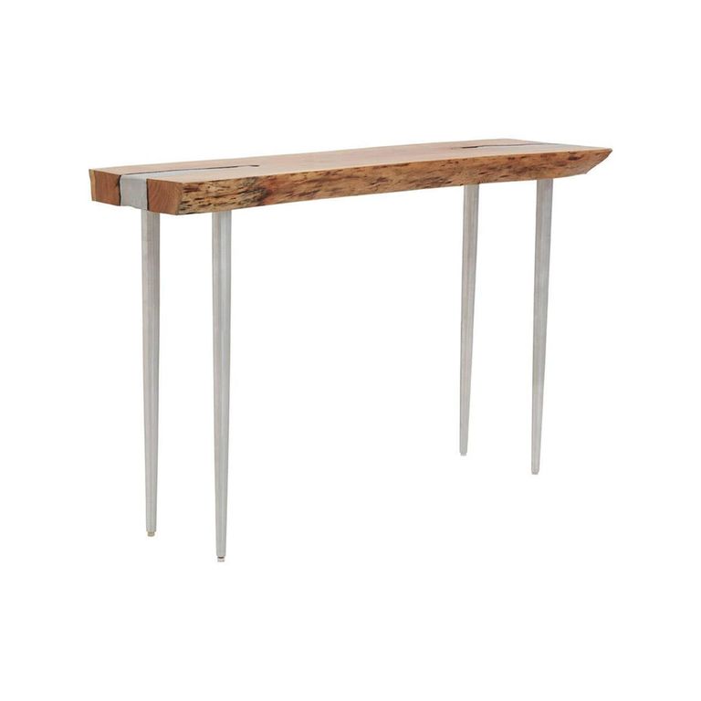 Almora Console Table - Acacia Wood and Metal