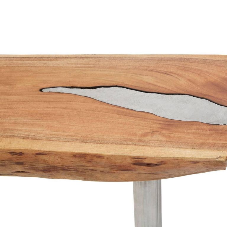 Almora Console Table - Acacia Wood and Metal