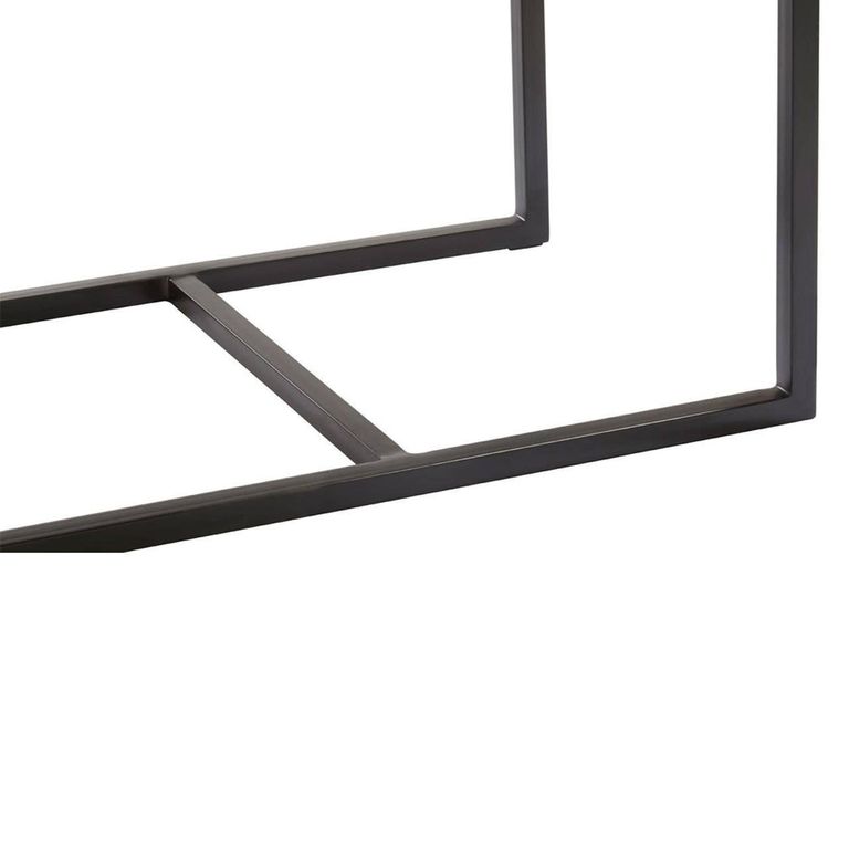 Boho Console Table - Black Bone Inlay - 120cm