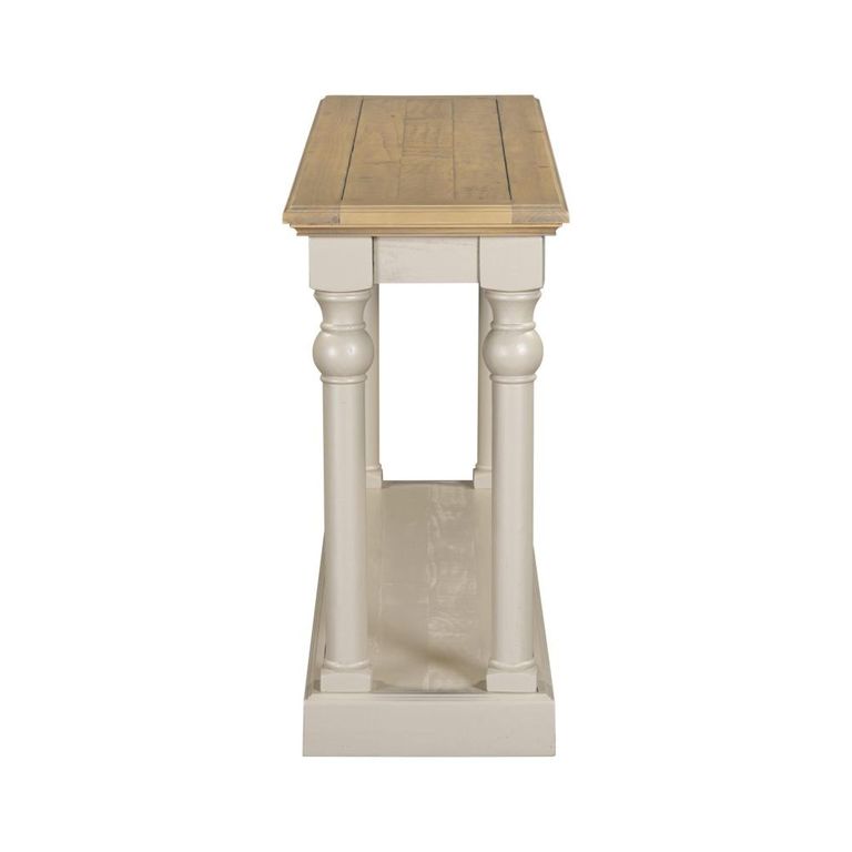 Chateau Console Table - 160cm - Grey Painted - Pine