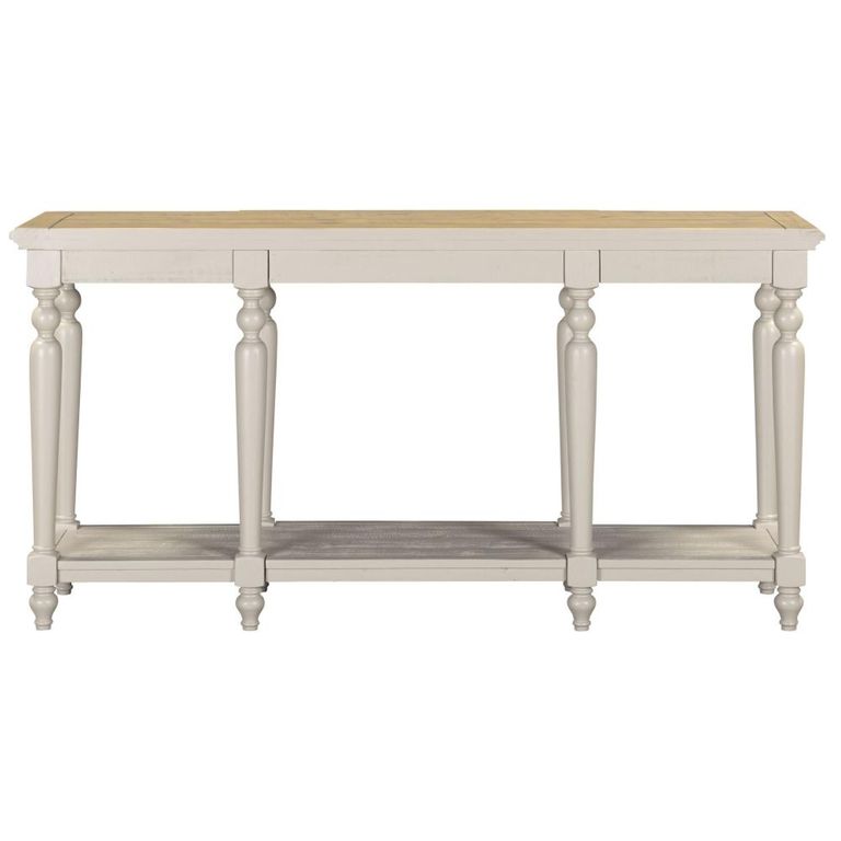 Chateau Console Table - 165cm - Grey Painted - Pine