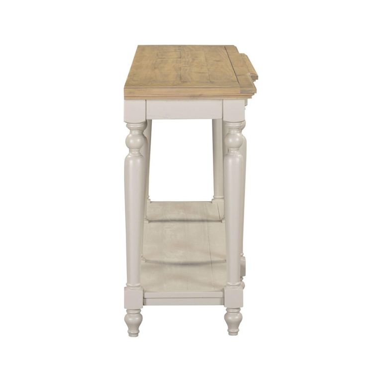 Chateau Console Table - 165cm - Grey Painted - Pine