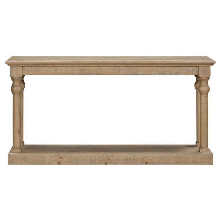 Chateau Console Table - 160cm - Natural - Rustic Pine