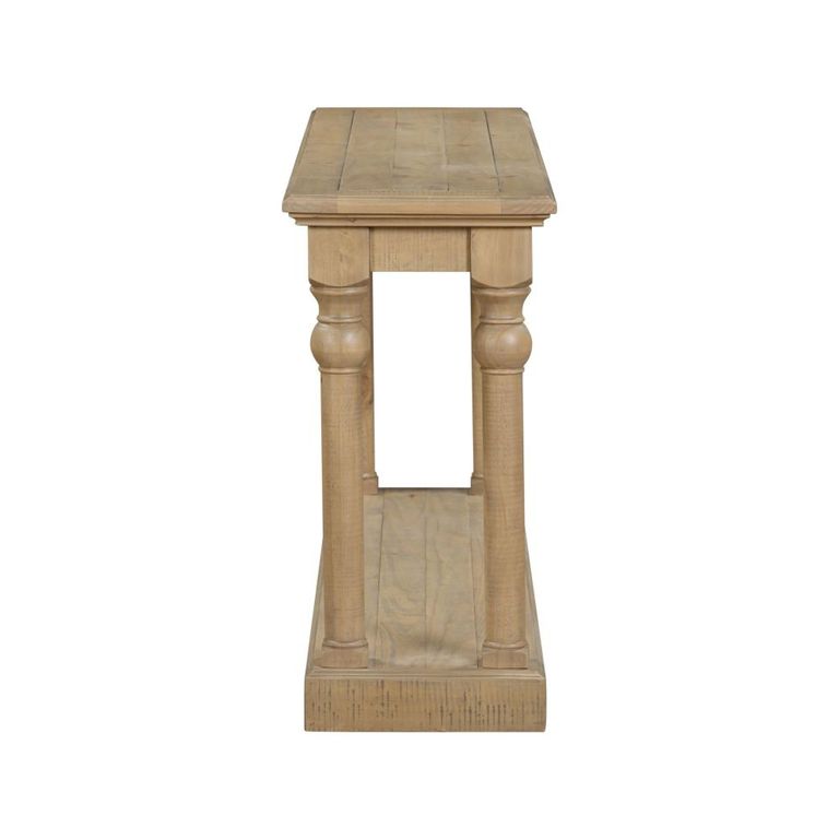 Chateau Console Table - 160cm - Natural - Rustic Pine