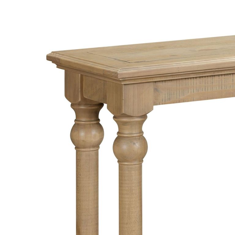 Chateau Console Table - 160cm - Natural - Rustic Pine