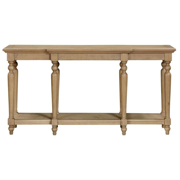 Chateau Console Table - 165cm - Natural - Rustic Pine