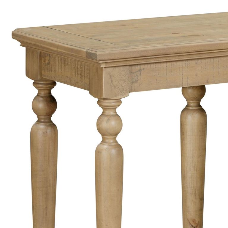 Chateau Console Table - 165cm - Natural - Rustic Pine