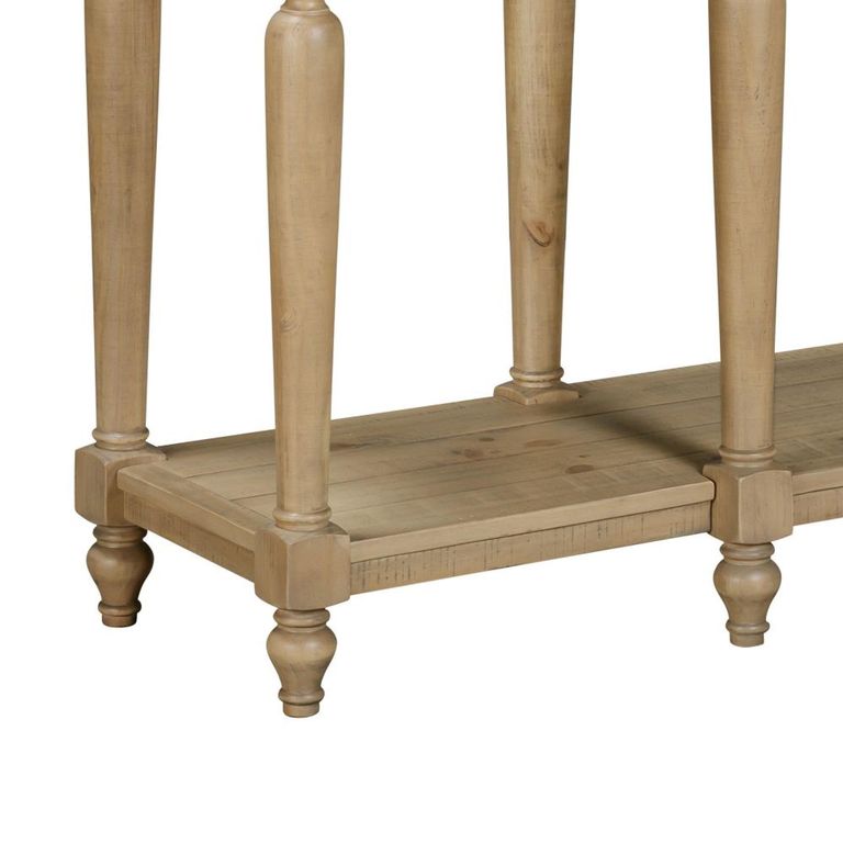 Chateau Console Table - 165cm - Natural - Rustic Pine