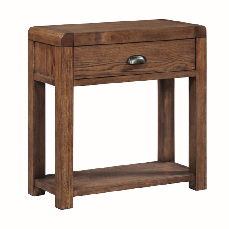 Oakridge Console Table - 1 Drawer - Dark Oak