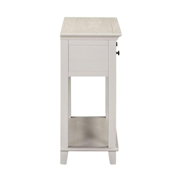 Provence Painted Console Table - 2 Drawer - Truffle
