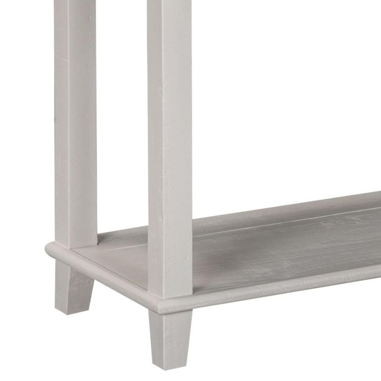Provence Painted Console Table - 2 Drawer - Truffle
