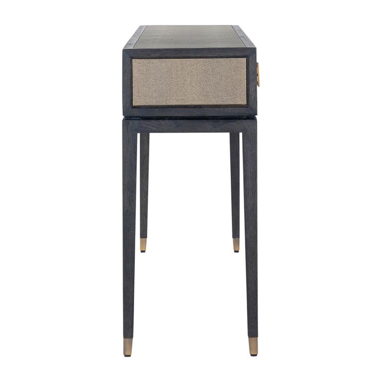 Bloomville Shagreen 3 Drawer Console Table