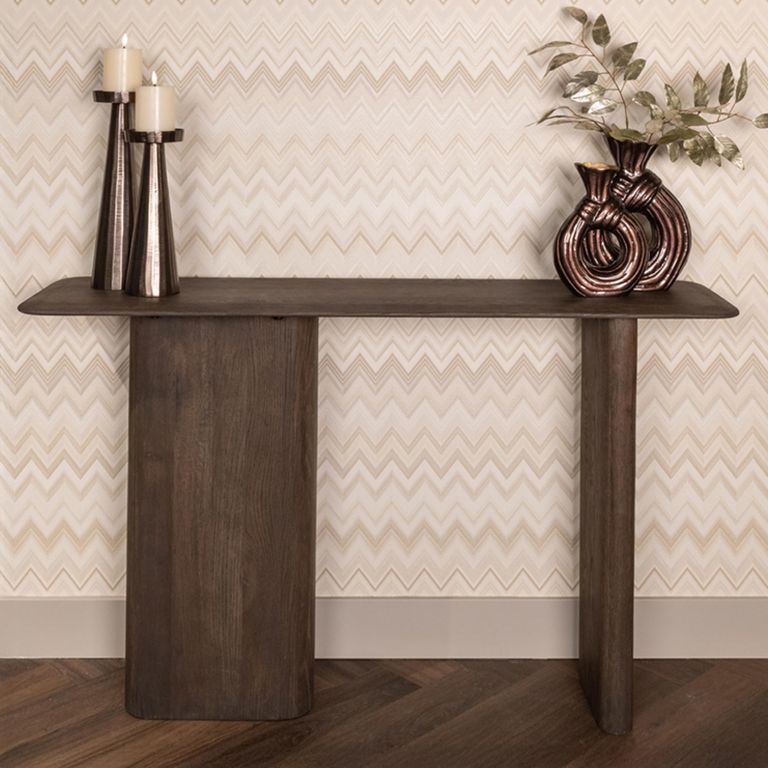 Castello Console Table - Smoked Oak