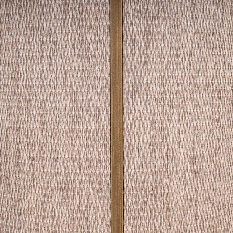 Willox Curved Console Table - Beige and Brown - Oak