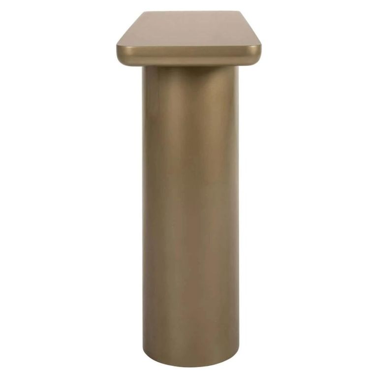 Whisker Curved Console Table - Gold