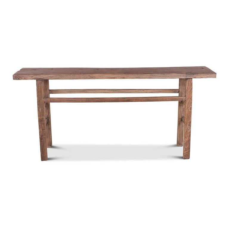 Console Table - Narrow - Rustic Natural - Pine Wood