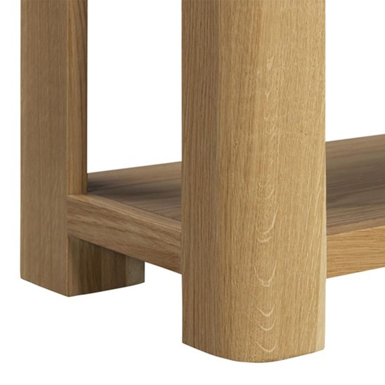 Treviso Oak Console Table - 2 Drawer