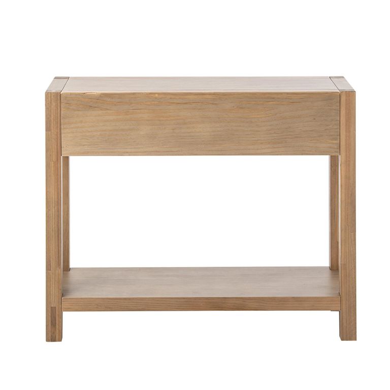 Blois Console Table - 2 Drawer - Natural - Pinewood