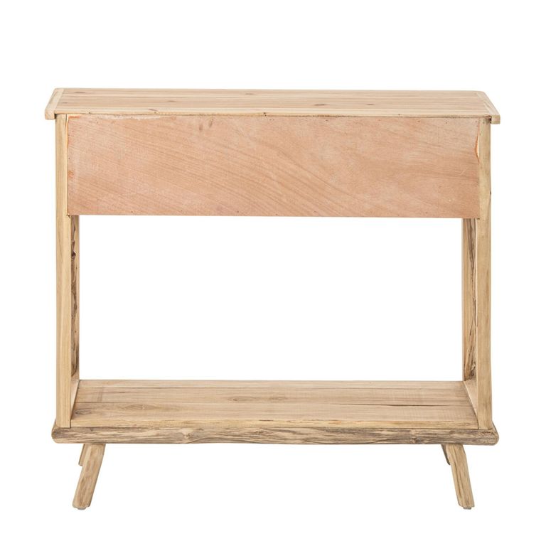 Chamonix Console Table - 3 Drawer - Natural - Fir Wood